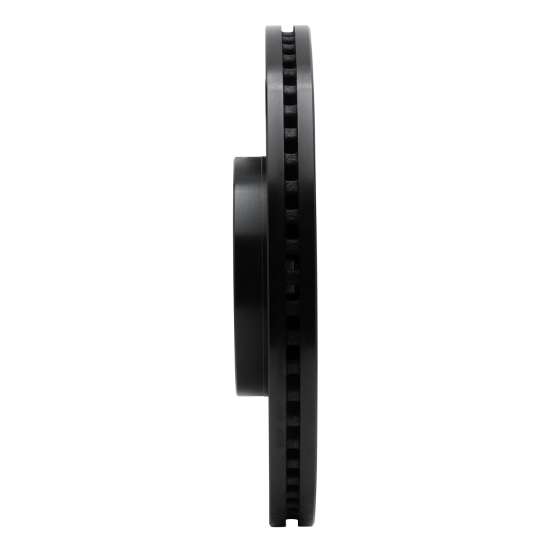 Mazda CX-9 Brake Rotor (1) - Front Right - R1 Concepts - Drilled & Slotted - Black - `07-`15